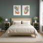Preview: Nachttisch BREMEN 2 stk. Sonoma-Eiche 36 x 33 x 60 cm