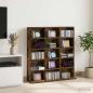 Preview: ARDEBO.de - CD Regal Raucheiche 96 x 23,5 x 97,5 cm Holzwerkstoff