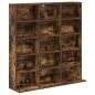 Preview: CD Regal Raucheiche 96 x 23,5 x 97,5 cm Holzwerkstoff