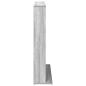 Preview: CD Regal Sonoma-Grau 65 x 23,5 x 97,5 cm Holzwerkstoff