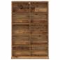 Preview: CD Regal Altholz 65 x 23,5 x 97,5 cm Holzwerkstoff