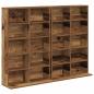 Preview: CD Regal 2 Stk. Altholz 65 x 23,5 x 97,5 cm Holzwerkstoff