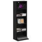 Preview: CD Regal Schwarze Eiche 33 x 23,5 x 97,5 cm Holzwerkstoff