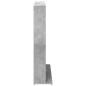 Preview: CD Regal Betongrau 33 x 23,5 x 97,5 cm Holzwerkstoff