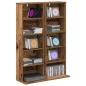 Preview: CD Regal 2 Stk. Altholz 33 x 23,5 x 97,5 cm Holzwerkstoff