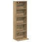 Preview: CD Regal Artisan-Eiche 33 x 23,5 x 97,5 cm Holzwerkstoff