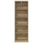 Preview: CD Regal Artisan-Eiche 33 x 23,5 x 97,5 cm Holzwerkstoff