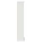 Preview: CD Regal Weiß 60 x 17 x 92 cm Holzwerkstoff