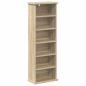 Preview: CD Regal Sonoma-Eiche 60 x 17 x 92 cm Holzwerkstoff