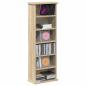 Preview: CD Regal Sonoma-Eiche 60 x 17 x 92 cm Holzwerkstoff