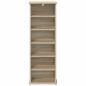 Preview: CD Regal Sonoma-Eiche 60 x 17 x 92 cm Holzwerkstoff