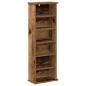Preview: CD Regal 2 Stk. Altholz 60 x 17 x 92 cm Holzwerkstoff
