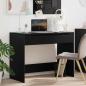 Preview: ARDEBO.de - Schreibtisch Schwarz 100 x 50 x 78 cm Holzwerkstoff