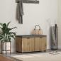 Preview: ARDEBO.de - Flurbank Artisan-Eiche 80 x 38 x 46 cm