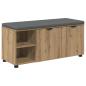 Preview: Flurbank Artisan-Eiche 100 x 38 x 46 cm
