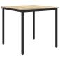 Preview: Esstische 80 x 80 x 75 cm Holzwerkstoff Sonoma-Eiche