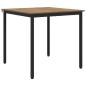 Preview: Esstische 80 x 80 x 75 cm Holzwerkstoff Artisan-Eiche
