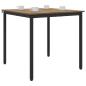 Preview: Esstische 80 x 80 x 75 cm Holzwerkstoff Artisan-Eiche