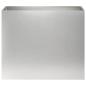 Preview: Garten-Pflanzgefäß Silber 60 x 30 x 50 cm Edelstahl