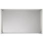 Preview: Garten-Pflanzgefäß 2 stk. Silber 50 x 30 x 40 cm Edelstahl