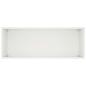 Preview: Garten-Pflanzgefäß 2 stk. Weiß 80 x 30 x 40 cm