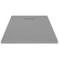 Preview: Duschwanne SMC Grau 120x70 cm