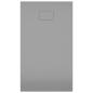 Preview: Duschwanne SMC Grau 120x70 cm