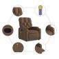 Preview: Massagesessel Braun Stoff
