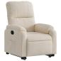 Preview: Relaxsessel mit Aufstehhilfe Beige Mikrofasergewebe