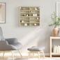 Preview: Vitrinenschrank Sonoma-Eiche 60x8,5x58 cm Holzwerkstoff