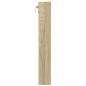 Preview: Vitrinenschrank Sonoma-Eiche 60x8,5x58 cm Holzwerkstoff