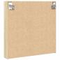 Preview: Vitrinenschrank Sonoma-Eiche 60x8,5x58 cm Holzwerkstoff