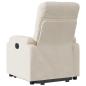 Preview: Relaxsessel mit Aufstehhilfe Elektrisch Beige Mikrofasergewebe
