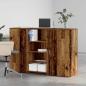 Preview: Empfangstheke Altholz-Optik 155x50x103,5 cm Holzwerkstoff