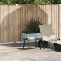 Preview: ARDEBO.de - Garten-Couchtisch Rechteckig Schwarz 60x40x37 cm Poly Rattan