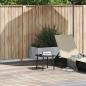 Preview: ARDEBO.de - Garten-Couchtisch Rechteckig Schwarz 40x40x37 cm Poly Rattan