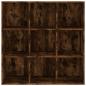Preview: Bücherschrank Räuchereiche 98x29x97,5 cm