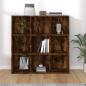 Preview: Bücherschrank Räuchereiche 98x29x97,5 cm