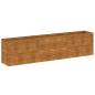 Preview: Garten-Hochbeet 291 x 50 x 69 cm Cortenstahl