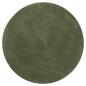 Preview: Rug HUARTE Green Ø 160 cm 100% Polyester Flach