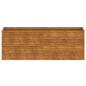 Preview: Garten-Hochbeet 196 x 50 x 69 cm Cortenstahl