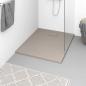 Preview: ARDEBO.de - Duschwanne SMC Braun 100x80 cm
