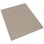 Preview: Duschwanne SMC Braun 100x80 cm