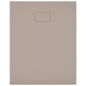 Preview: Duschwanne SMC Braun 100x80 cm