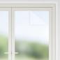 Preview: Selbstklebende Fensterfolie Frostiges Weiß 90 x 1000 cm PVC