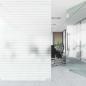 Preview: Selbstklebende Fensterfolie Mattierte Streifen 45 x 500 cm PVC