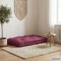 Preview: ARDEBO.de - Pallet Sofa Kissen Kastanienbraun 120 x 80 x 12 cm Stoff