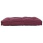 Preview: Pallet Sofa Kissen Kastanienbraun 120 x 80 x 12 cm Stoff