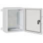 Preview: Steuerungsschrank Grau 37 x 16,5 x 35 cm ABS Kunststoff