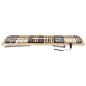 Preview: Bett-Lattenrost Braun 70 x 190 cm Massivholz Buche
